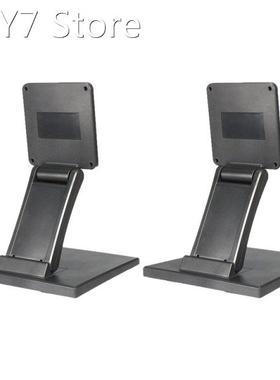 2X Tilt Mounted Fold Monitor Holder Vesa 10Inch-27Inch Lcd D