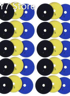 30 Pieces 100mm Diamond Flexible Wet & Dry Polishing Pad