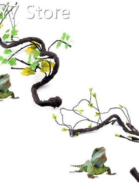 Reptile Plants Artificial Vines for Climbing Habitat Decor B