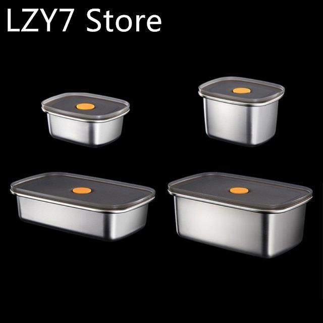 83xc refrigerator rectangular stainless steel lunch box port