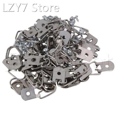 Iron D Ring Hooks Hanger for Photo Picture Frame Wall Hangin