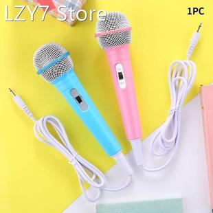 Wired Microphone 3.5mm Jack Portable Singing Mechine No Batt