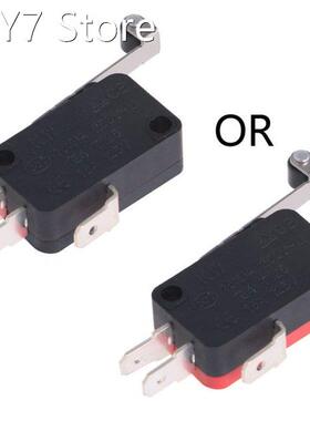 1X Long Handle New Micro Roller Lever Arm Normally Open Clos