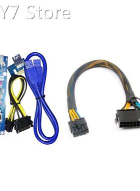 VER006C Pcie 1X To 16X Riser Card Extender Graphic USB 3.0 C