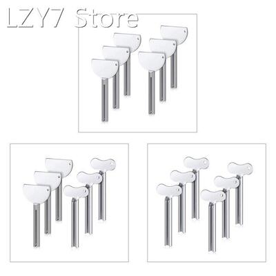 2022 New Metal Toothpaste Extruders 6 Pcs Stainless Steel Ha