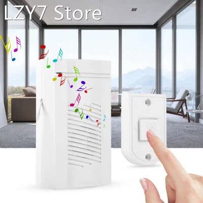 Home Security Welcome Wired Doorbell Chimes Door Bell Alarm