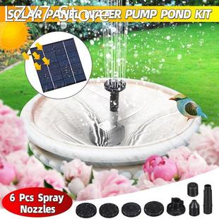 Floating Solar Fountain Garden Waterfall Fountain Pool Pond