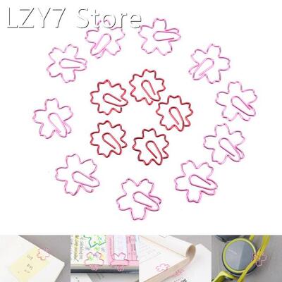 Cute Sakura Cherry Blossom Flowers Paperclips Clips for Book