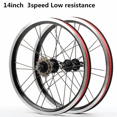 bicycle wheelset 14 16inch Ultra lightweight Low resistance