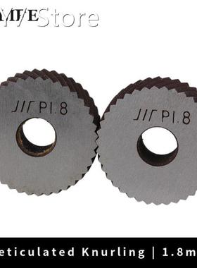 Silver 1.8mm Pitch Diagonal Coarse Knurl Wheel Knurling Roll