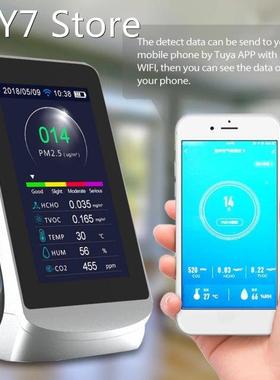 WIFI CO2 Meter Multi-Function Air Quality Monitor WIFI Conne
