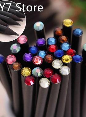 12Pcs/Set Pencil Hb Diamond Color Pencil Stationery Items Dr