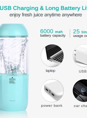 Portable USB Personal Mini Mixer Anytime, Anywhere, Recharge