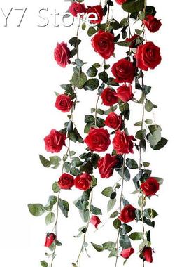 Simulation Artificial Australian Rose Flower Cane Vivid Flow