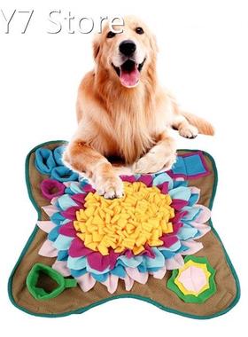 50x50cm Pet Dog Snuffle Mat Nose Smell Training Sniffing Pad