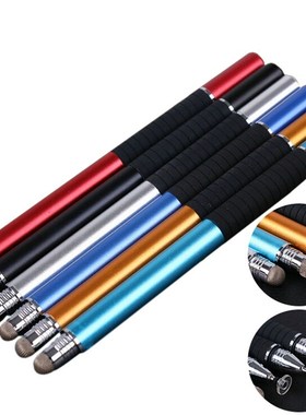 2 in 1 Fine Capacitive Stylus Pen Point Round Thin Tip Touch