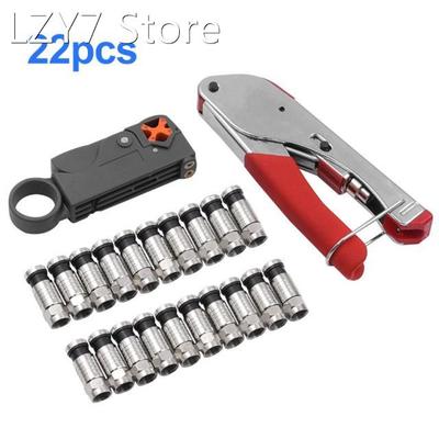 Multitool Wire Stripping Squeezing Pliers Coaxial Cable Cold