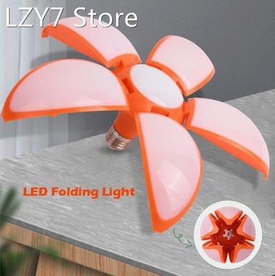50W Portable Deformable Led Lights Lotus Night Lights Foldin