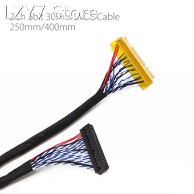 LVDS Cable FIX-30P-S6 30pin double 2 ch 6-bit dual 6bit LCD