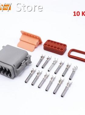 High Quality 10Kits Female 12 Pin Deutsch Waterproof Sealed