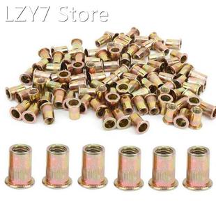 Carbon Vertical Flat 100pcs Stee Nut Riveting Head Rivet