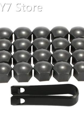 20pcs/set 17mm Car Plastic Caps Bolts Head Covers Nuts Wheel