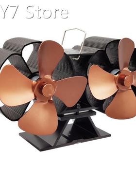 Double-ended Fireplace Fan Chimney Duct Fan 8-blade Ideal G