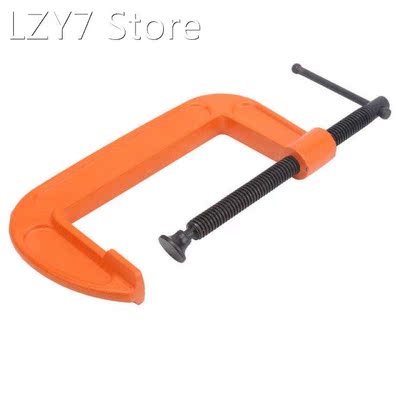 High-Carbon Steel G Clamp 5.7in Clamping Length Large Torsio