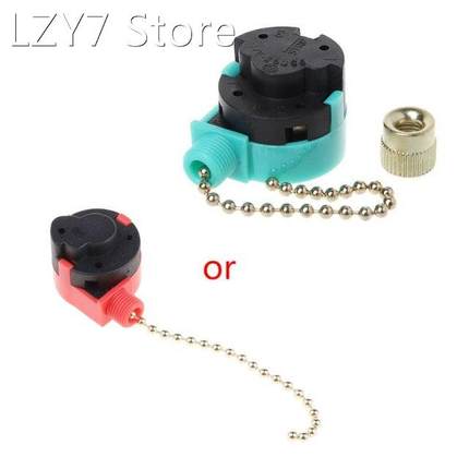 3A/250V 6A/125V Zipper Switch 3 Speed Pull Chain Control Nic