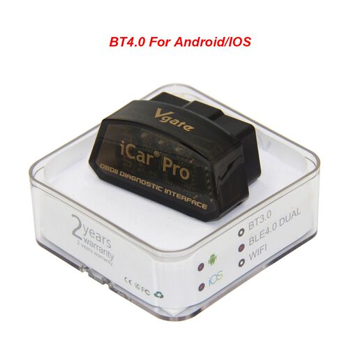 Original Vgate iCar Pro Bluetooth 4.0 WIFI ELM327 V2.1 OBD2