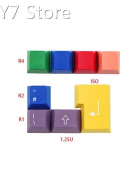 Replacement Key Set 112pcs PBT Heat Sublimation for Mechanic