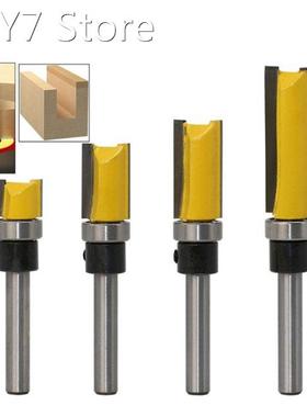 Durable 1/4 Shank Straight Milling Cutter 4x Flush Trim Rout