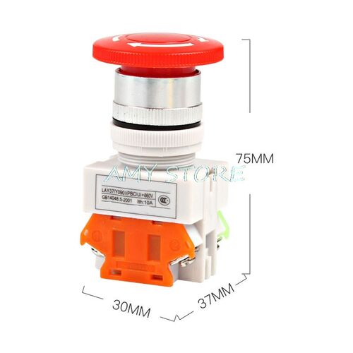 Stop Switch Push Button Mushroom Emergency Stop Rotary PushB
