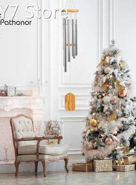 6 Tubes Wind Chimes Church Wind Bells Home Porch Balcony Out