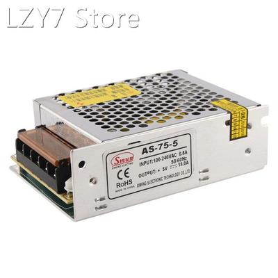 75W 5V 15A Small Volume Single Output Switching power supply