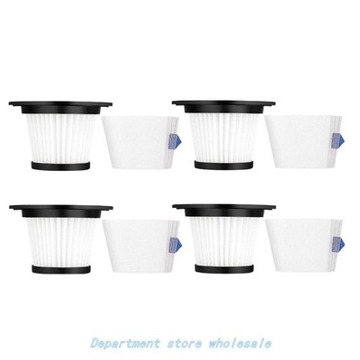 4 Set Replacement Filters Strainer Sn for Moosoo K17 Cordles