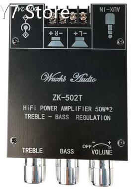 ZK-502T TPA3116D2 Bluetooth 5.0 Subwoofer Amplifier Board 2.