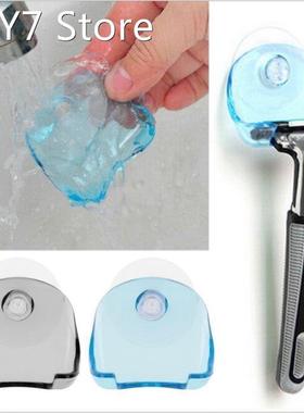 Shaver Toothbrush Holder Washroom Wall Sucker Suction Cup Ho