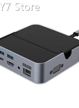 Docking Station 9 in 1 Dock Station with Base PD3.0 RJ45 2US