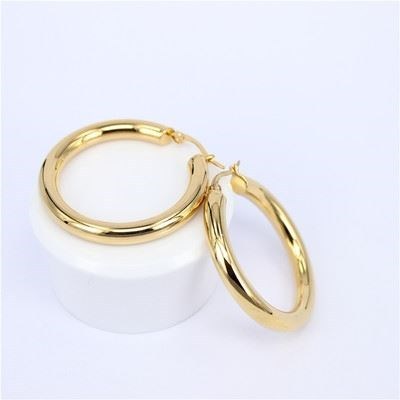Gold circle earrings Big Round Hoop Earrings gifts for women