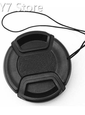 30pcs 49 52 55 58 62 67 mm center pinch Snap-on cap cover Lo