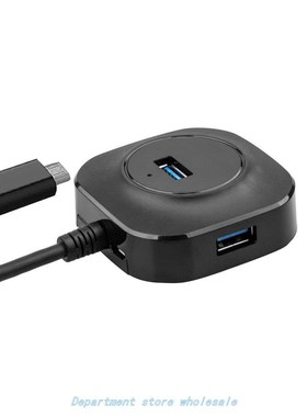 Round Shape USB C HUB USB 3.0 HUB Splitter Multiple USB Hab