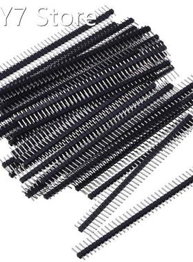 10pcs 40 Pin 1x40 Single Row Male And Female 2.54 Breakable