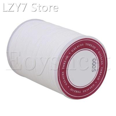 0.7mm Dia White Polyester Waxed Cord Craft Sewing Stitching