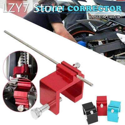 Newest 1PC Motorbike Chain Alignment Tool Sprocket Adjustmen