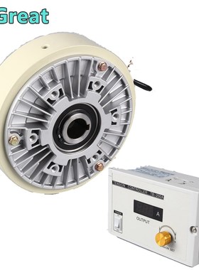 12Nm 1.2kg DC24V Hollow Shaft  Magnetic Powder Brake nwindin