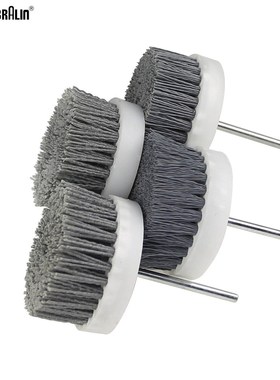 1 pcs 80*35*6mm Nylon Wire Polishing Brush Wheel Drill Grind