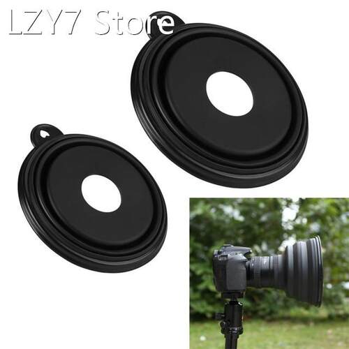 Reflection-free Collapsible Silicone Lens Hood Ultimate Lens