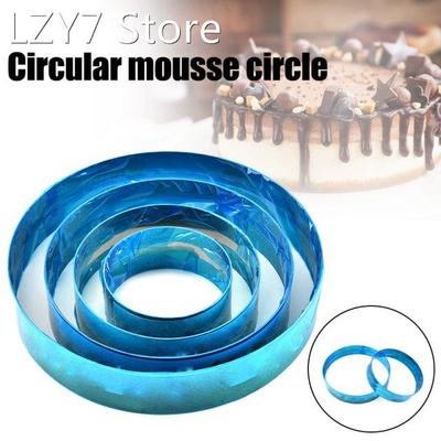 Cake Template Stainless Steel Round Mousse Ring Cake Maker C