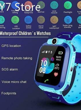Fashion Digital Wrist Watch Kids 1.44 inch Touch Screen Wate